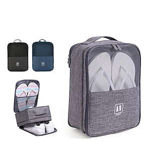 Túi Đựng Giày Dép Du Lịch,Túi Bảo Quản Giày Dép Gắn Vali Du Lịch,Thể Thao Tiện Dụng 3 Ngăn Chống Nước - HENRYSA