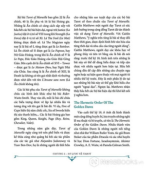 Tarot Toàn Thư - Đọc Vận Mệnh Qua Những Lá Bài