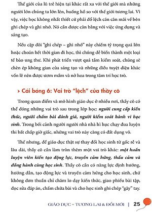 Sách Giáo Dục - Tương Lai & Đổi Mới