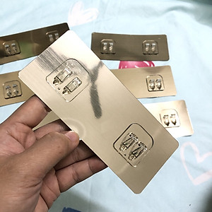 Combo 5 Miếng Dán Thay Thế Cho Các Loại Kệ Góc Dán Tường, Miếng Dán Tường Gài, Móc Dính Tường Dự Phòng Đôi Thần Thánh Chịu Lực Siêu Dính