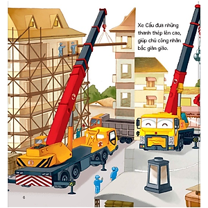 Sách Thế Giới Xe Công Trình - Xe Cẩu Tốt Bụng
