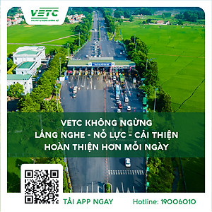 Thẻ thu phí tự động VETC - Thẻ thu phí không dừng VETC (Hàng chính hãng)