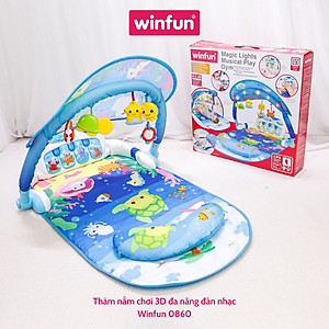 Thảm Nằm Chơi Cho Bé, Thảm Đàn Piano Đại Đương Đa Năng Winfun 0860-NL