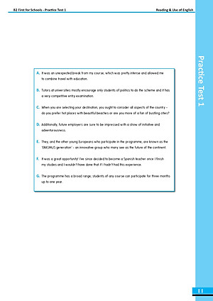 B2 First for School Preliminary 1 with 4 Practice Tests - Latest Format