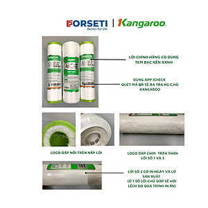 5 lõi lọc số 1 Kangaroo dùng cho các máy lọc nước - hàng chính hãng 100%