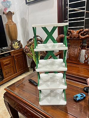Kệ Để Giày, Kệ Để Dép 5 Tầng Chữ X Thông Minh Có Thể Tháo Lắp Gấp Gọn, Kệ Đựng Đồ Năng