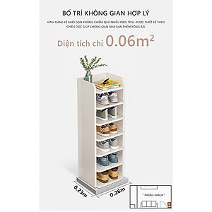 Kệ Để Giày Dép Gỗ Thiết Kế Nhỏ Gọn, Tối Ưu Diện Tích Nhiều Tầng