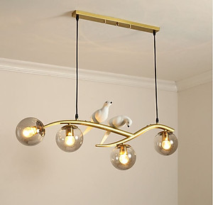 Đèn thả ROVER kiểu dáng sang trọng trang trí nội thất hiện đại, cao cấp - Tặng kèm bóng đèn đầy đủ