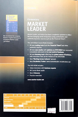Sách Market Leader ( 3 Ed.) Ele: Course Book With DVD-ROM - Paperback