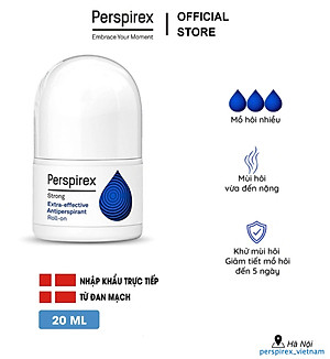 Lăn Nách Khử Mùi Perspirex Strong Cho Người Nặng Mùi Và Nhiều Mồ Hôi 20ml