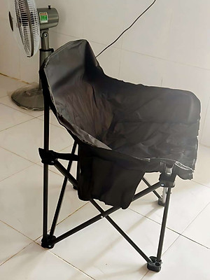 [HCM] Ghế Gấp Gọn Du Lịch, Dã Ngoại – Khung Thép Chịu Lực 120kg, Vải Oxford Bền Bỉ, Kèm Túi Đựng