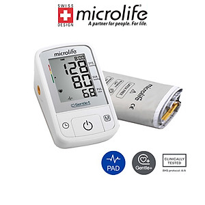 MÁY ĐO HUYẾT ÁP BẮP TAY MICROLIFE BP A2 BASIC - Công Nghệ PAD Tầm Soát Và Cảnh Báo Sớm Các Bệnh Tim Mạch