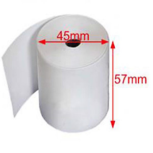 20 cuộn Giấy in nhiệt, in bill, in hóa đơn TOPCASH khổ K57mm / 58mm x 45mm dùng cho máy in nhiệt in hóa đơn – Hàng chính hãng.