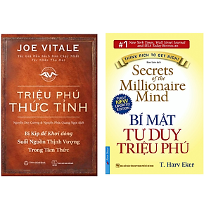Combo Sách Kinh Doanh Cực Hay: Triệu Phú Thức Tỉnh+Bí Mật Tư Duy Triệu Phú