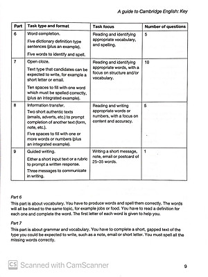 Cambridge English KEY - Key English Test 6 with Answers