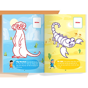 Combo Con Tô Màu Thám Hiểm (4 cuốn)