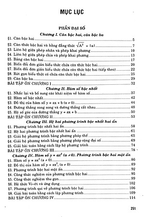 Sách 500 Bài Tập Chọn Lọc Toán Lớp 9