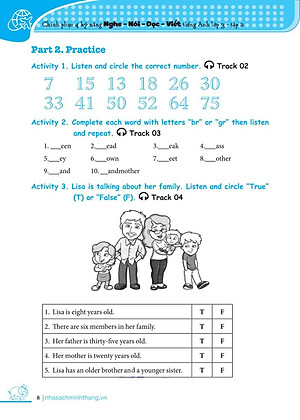 Sách Chinh Phục 4 Kỹ Năng Tiếng Anh Nghe - Nói - Đọc - Viết (Lớp 3 - Tập 2)