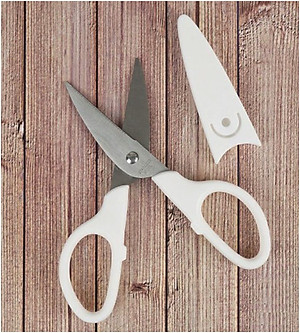 Kéo cắt đa năng dành cho trẻ nhỏ có nắp đậy an toàn tiện lợi Echo 15.7cm- Hàng nội địa Nhật Bản.