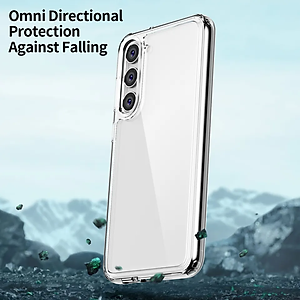 Ốp lưng trong suốt viền màu cho Samsung Galaxy S23 Plus / S23+ hiệu Likgus Simple But Unique chống sốc, chống chịu mọi va đập - Hàng nhập khẩu