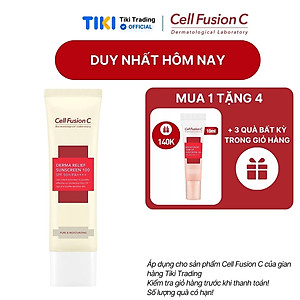 Kem Chống Nắng Cho Da Nhạy Cảm Cell Fusion C Derma Relief Sunscreen SPF50+/PA++++