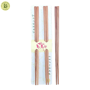 Bộ 02 Đôi Đũa Chiên Cao Cấp - Đũa Chiên Cung Đình - Đồ Dùng Gia Dụng Gỗ Trường Sơn