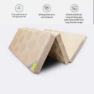 Nệm Bông Ép Gấp 3 Everon Padding chính hãng _ Màu ngẫu Nhiên-Bảo hành 5 năm.