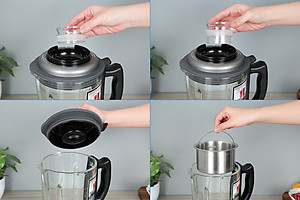 Máy xay sinh tố công suất lớn 800W Mishio - Hàng chính hãng