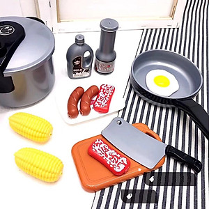 Bộ Đồ Chơi Nấu Ăn 36 Món Cỡ Đại Bằng Nhựa An toàn Cho Bé Yêu - Hàng Loại 1 - Chính Hãng MINIIN