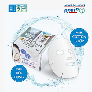 Mặt Nạ Dưỡng Trắng Và Dưỡng Ẩm Hada Labo Koi-Gokujyun White Perfect Mask (20 Miếng)