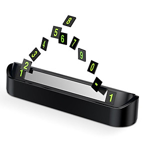 Bảng Ghi SĐT Ô Tô, Thẻ Đỗ Xe Hiển Thị SĐT Gắn Taplo Xe Hơi,Ô Tô Tiện Lợi - Hàng nhập khẩu