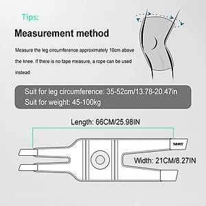 Bộ 2 Bó Gối Thể Thao Đa Năng AOLIKES A-7611 Thoáng Khí Đỉnh Cao, Hỗ Trợ Khớp Gối Toàn Diện