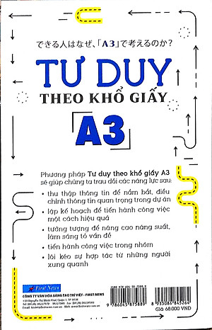 Sách Tư Duy Theo Khổ Giấy A3