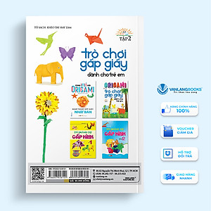 Origami - Trò Chơi Gấp Giấy Dành Cho Trẻ Em Tập 2 (Tái Bản) - Vanlangbooks