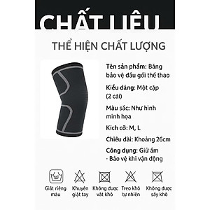 1 ĐÔI Băng Khớp Gối Băng Trợ Lực Và Cố Định Đầu Gối, Hỗ Trợ Khớp Gối Trong Thể Thao Và Chấn Thương Vùng Gối Free size