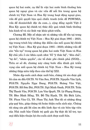 Quan hệ chính trị Việt Nam - Hoa Kỳ (1995 - 2020)