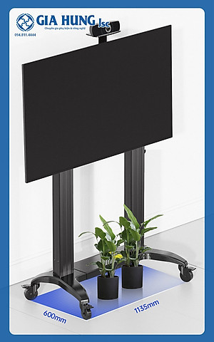 Giá treo tivi di động NB TW100 (60-110 inch) tích hợp hệ thống nâng hạ tự động Hàng Nhập Khẩu 