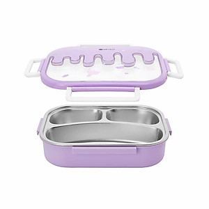 Hộp cơm cho trẻ em chia ngăn inox 304 Elmich Babycare EL-0009  - Hàng chính hãng