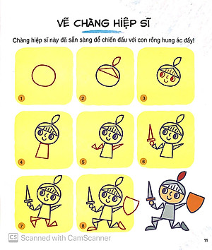 Sách Tập Vẽ Cùng Các Hình Khối Đơn Giản