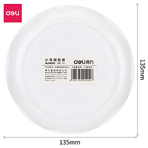 Khay Pha Màu Deli - 12 Ngăn - 1 Chiếc - 68305