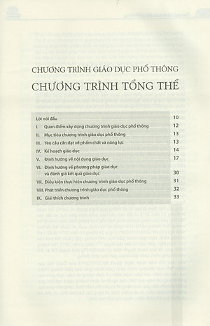 Chương Trình Giáo Dục Phổ Thông