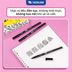 Bút viết Calligraphy Thiên Long Colokit DW-C005 - Mực kháng nước, đậm