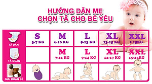 Tã/bỉm quần Dry-Pro siêu thấm hút nhập khẩu Malaysia size L (9kg - 14kg) - Gói 18 miếng