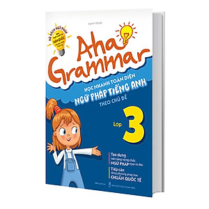 Combo 2 Cuốn Aha Grammar Ngữ Pháp Và Bài Tập Bổ Trợ Tiếng Anh Lớp 3