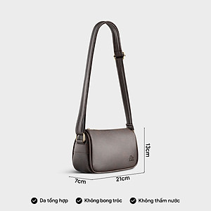 Túi Lata ( Thời trang nữ đi chơi size 21 - Túi đeo chéo da HN119 )