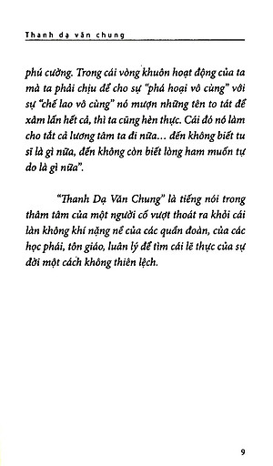 Sách Thanh Dạ Văn Chung (Tái Bản)
