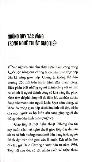 Sách Nghệ Thuật Giao Tiếp Để Thành Công (Tái Bản 2019)