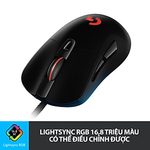 Chuột game có dây RGB Logitech G403 Hero - Hàng chính hãng