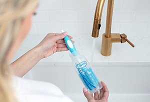 [ AC055 ] Cọ rửa bình sữa cổ thường và cổ rộng, chất liệu silicone - Dr.Brown's