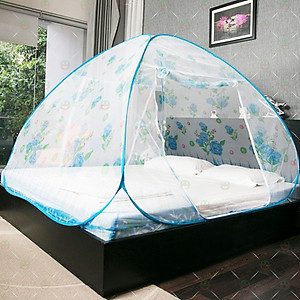 [Chống Muỗi] Mùng Chụp Tự Bung Đa Năng KhoNCC Hàng Chính Hãng - Xếp Gọn - Chống Côn Trùng Muỗi - NLVQ-1255-MCTB22